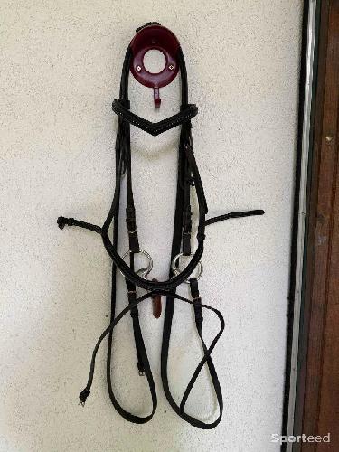 Equitation - Filet taille cheval / mors / rondelles - photo 6