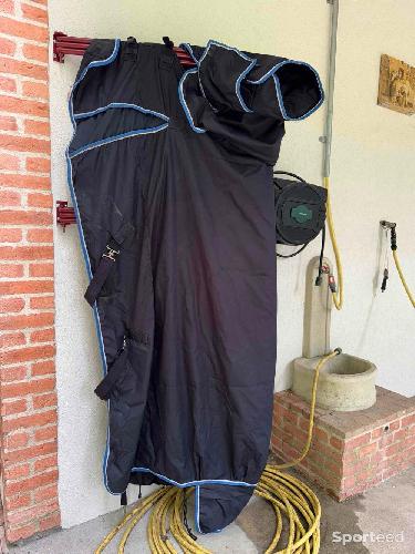 Equitation - Couverture bleu marine Horze  - photo 6