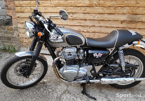 Moto route - KAWASAKI W 650 - photo 6