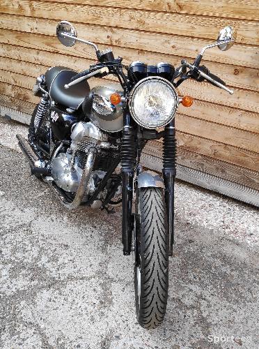 Moto route - KAWASAKI W 650 - photo 6