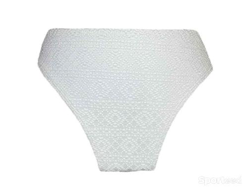 Natation - Bas maillot de bain blanc texturé Ardène Swim - photo 3