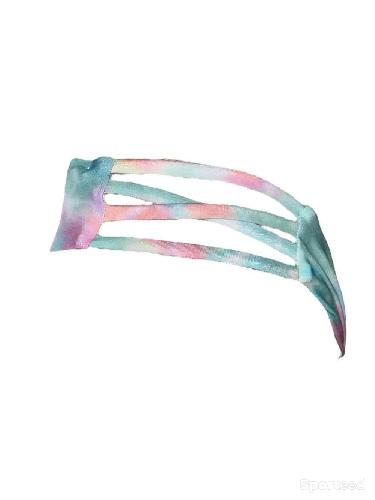 Natation - Bas maillot de bain tie-dye multicolore Coupe Brésilienne Ardène Swim - photo 4