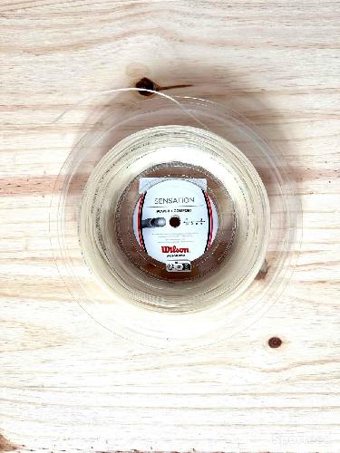 Tennis - Garniture 12,2 M cordage tennis Wilson Sensation 1.30 mm - photo 3