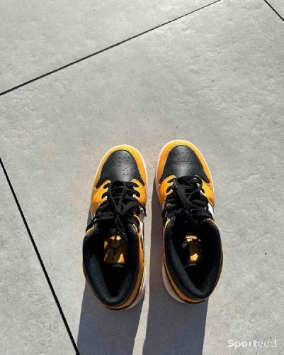 Basket-ball - Jordan 1 Mid - Noir et Jaune - photo 5