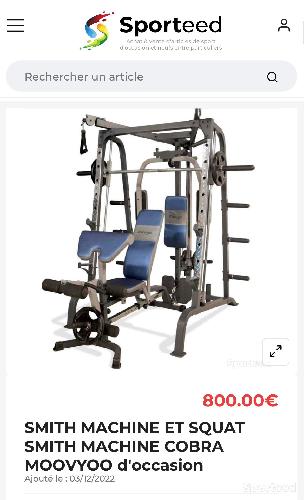 Musculation - Machine complète moovyo cobra excellent état  - photo 3