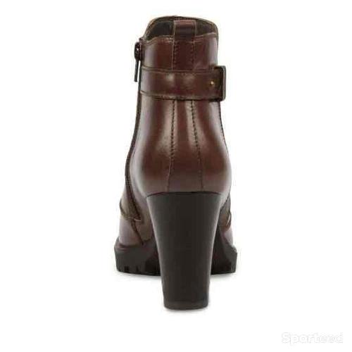 Sportswear - Bottines Atelier Mégis élégante Marron Cuir Véritable Femme - photo 6