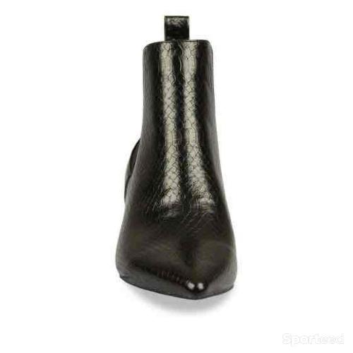 Sportswear - Bottines Sinéquanone Noir double fermeture élastique Femme - photo 6