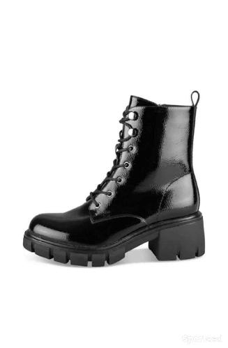 Sportswear - Bottine Merry Scott Vernis noir Femme - photo 3