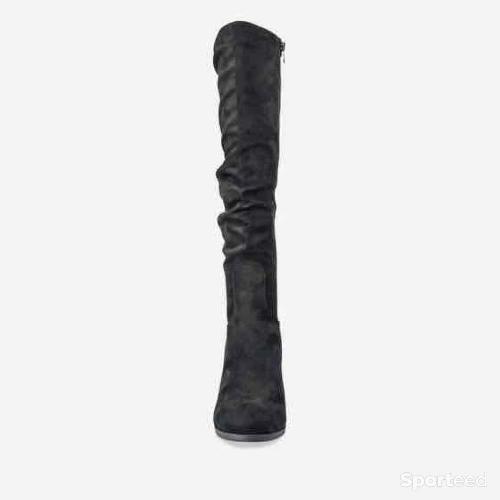 Sportswear - Botte My Botega Noir Daim Femme - photo 6