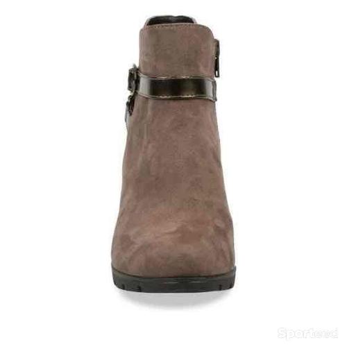 Sportswear - Bottine Neosoft Gris Daim Femme - photo 6