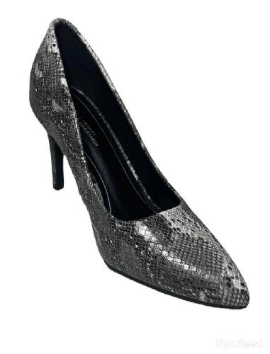 Sportswear - Escarpins Grands Boulevards Gris Python Femme - photo 3