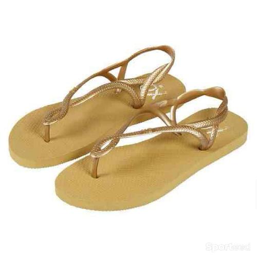 Sportswear - Tong XQ Flip Flops Doré Femme - photo 5
