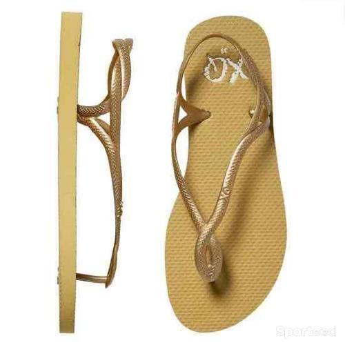 Sportswear - Tong XQ Flip Flops Doré Femme - photo 5