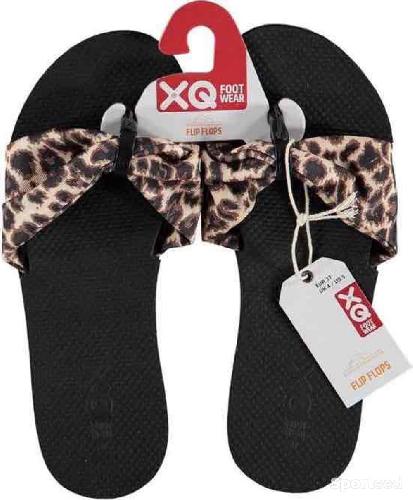 Sportswear - Claquette XQ Foot Wear noeud léopard Femme - photo 3