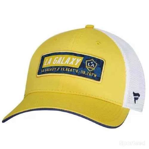 Football - Casquette Jaune L.A Galaxy MLS Fanatics - photo 4
