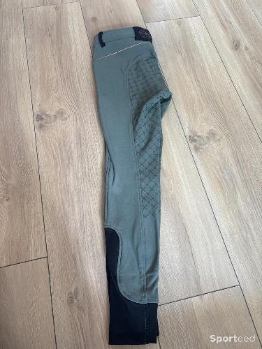 Equitation - Pantalon vert , de cheval  - photo 5