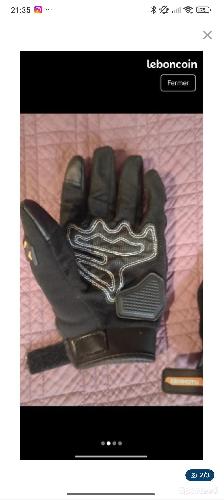 Moto route - Gants moto femme - Kemimoto (Taille M) - photo 4