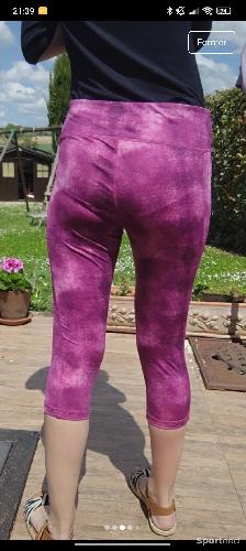 Course à pied route - Legging femme court T40 extensible - Crivit - photo 6