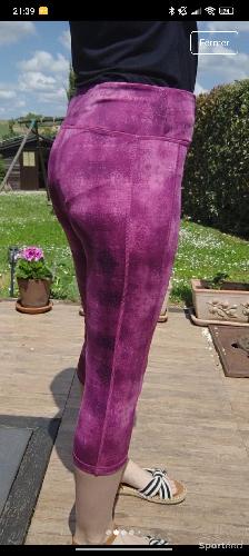 Course à pied route - Legging femme court T40 extensible - Crivit - photo 6