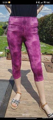 Course à pied route - Legging femme court T40 extensible - Crivit - photo 6