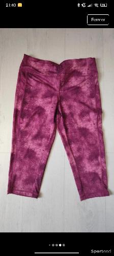Course à pied route - Legging femme court T40 extensible - Crivit - photo 6