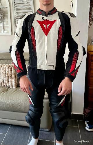 Moto route - Combinaison Cuir Dainese LAGUNA SECA 5 2PCS - photo 4