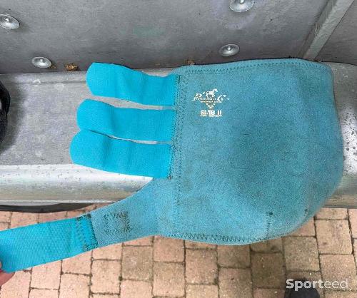 Equitation - Guêtres SMBII turquoise  - photo 6