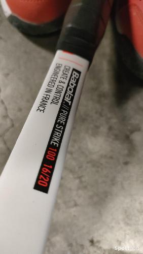 Tennis - Raquette tennis BABOLAT PURE STRIKE comme neuve de janvier 2024 - photo 5