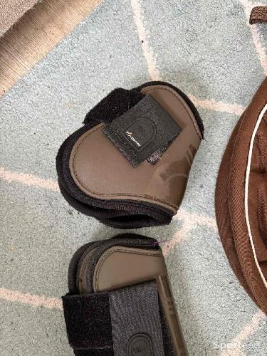 Equitation - Ensemble tapis/bonnet cheval HV polo  - photo 6