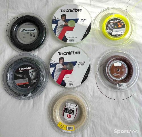 Tennis - Cordage tennis 12,2 mètres Babolat Head Tecnifibre Wilson Luxilon - photo 6