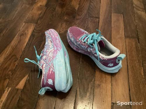 Course à pied route - Chaussures running femme Asics 37,5 - photo 5
