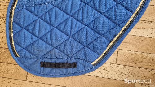 Equitation - Tapis de selle bleu roi - photo 6