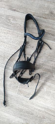 Equitation - Bride de dressage Devoucoux noire taille cob  - photo 4