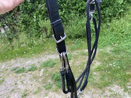 Equitation - Gogue cuir noir Cheval - photo 4
