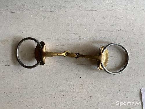 Equitation - Mors Golden Wings double brisure cyprium 135 - photo 3