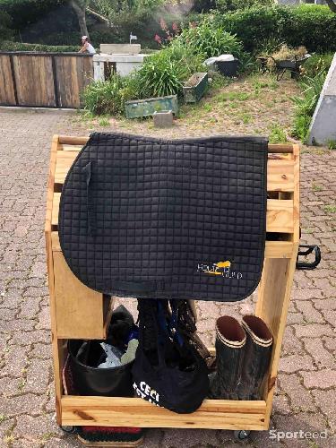 Equitation - Tapis noir equigold mixte  - photo 6