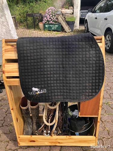 Equitation - Tapis noir equigold mixte  - photo 6