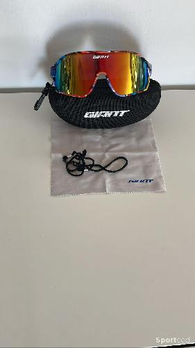 Course à pied trail - Lunettes sport giant turquoise polarisé  - photo 5