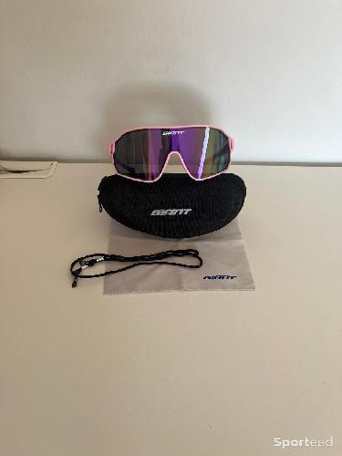 Course à pied trail - Lunette sport giant rose polarisé  - photo 5
