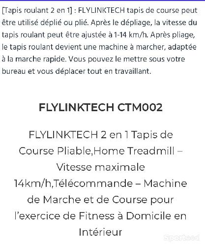 Fitness / Cardio training - Tapis de course  - photo 6