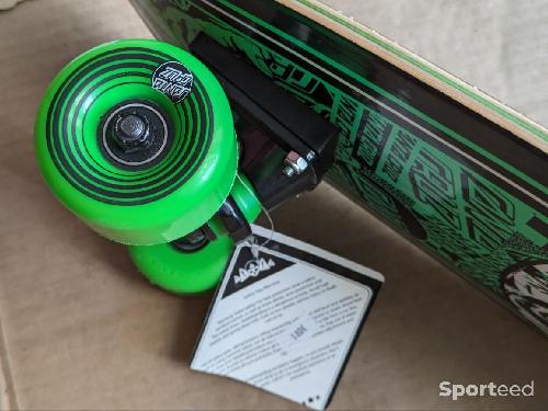 Skateboard / Longboard - Santa Cruz Flier Collage Dot Shark Cruiser 8.8' x 27.7' - photo 6
