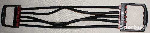 Fitness / Cardio training - Extenseur expander - marque 'décathlon' - 5/25kg - noir/rouge - photo 6