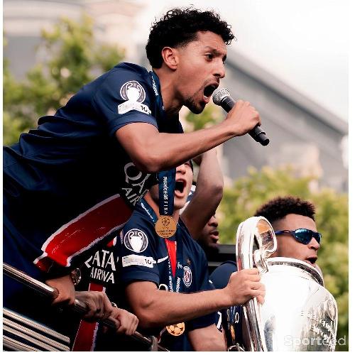 Football - Patchs Officiels PSG Paris Vainqueur Ligue Des Champions 2025 - Maillot 1 Étoile - photo 3