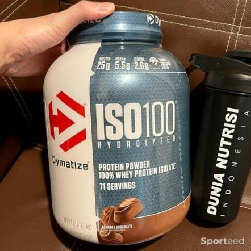6x / 6 pots de Dymatize ISO100 Whey Protein Hydrolysate 2.27kg/5lbs