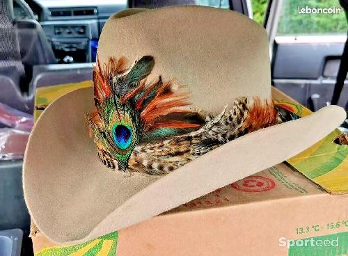 Equitation - Wegener made Germany - Chapeau Cow-Boy Country Equitation - XL - jamais servi - photo 4