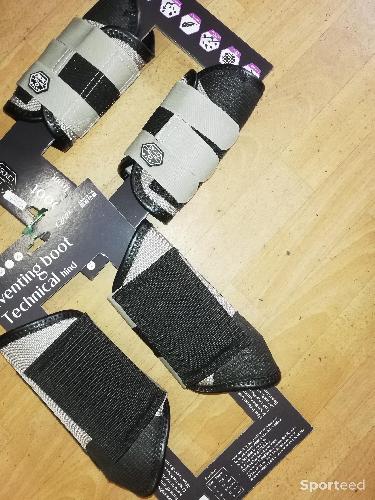 Equitation - ensemble guetres cross QHP couleur biscuit - photo 5