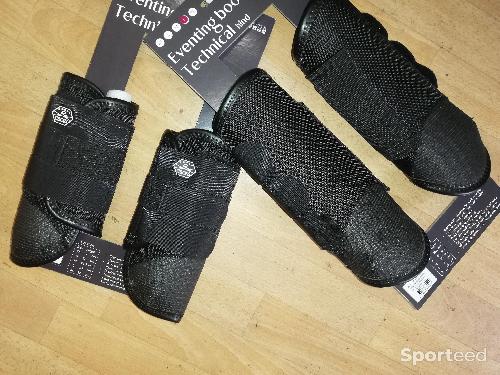 Equitation - ensemble guetres cross QHP couleur noir - photo 5