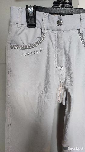 Equitation - Pantalon blanc Harcour équitation 32  - photo 6