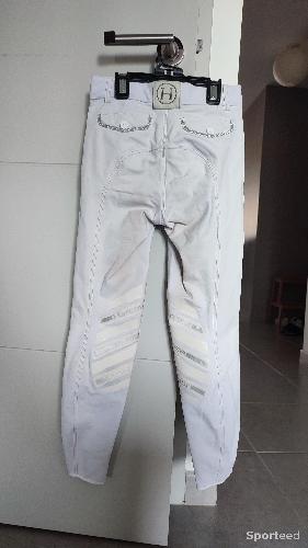 Equitation - Pantalon blanc Harcour équitation 32  - photo 6