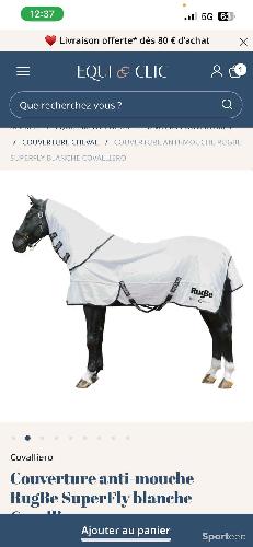 Equitation - Couverture anti mouche 135 - photo 3